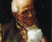 华金索罗利亚巴斯蒂达 - Portrait of a Caballero